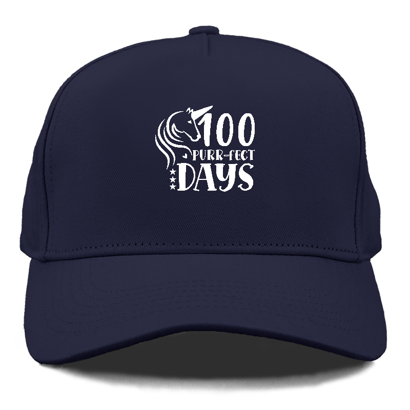 100 purr fect days Hat