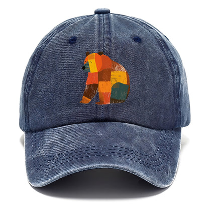 Patchwork Bear Hat