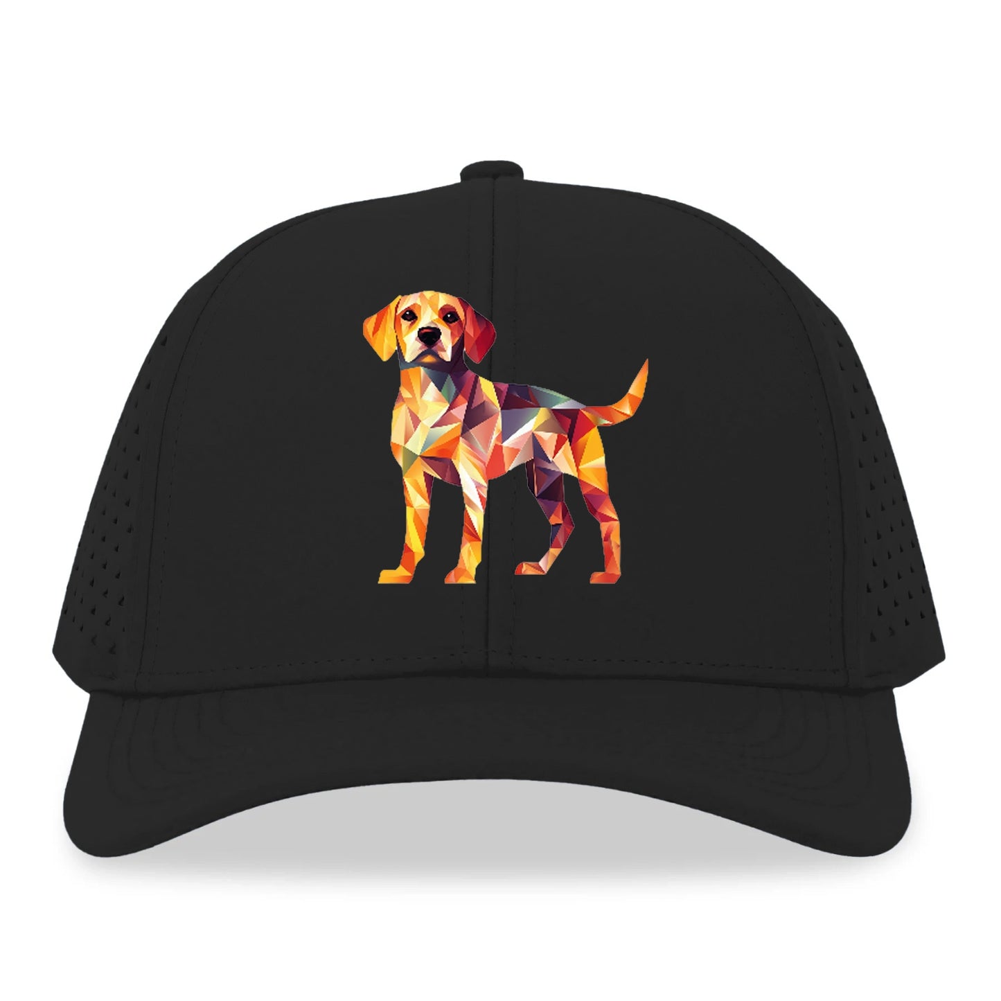 Geometric Dog Standing Hat