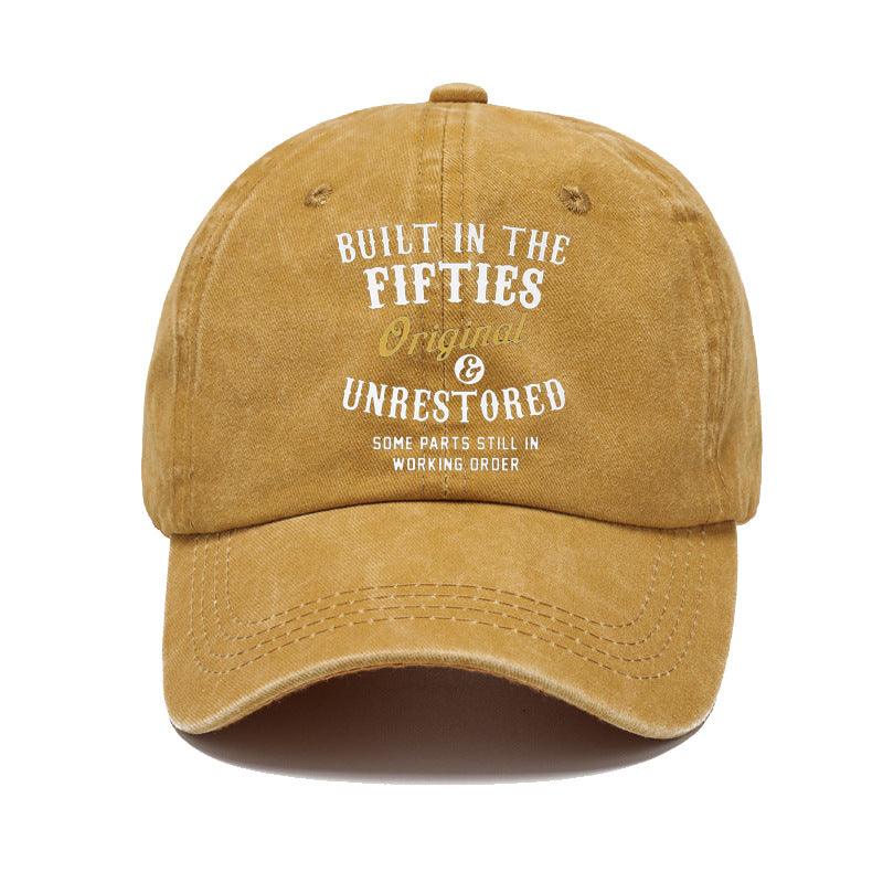 Built in The Fifties Baseball Cap, Vintage Hat – Pandaize