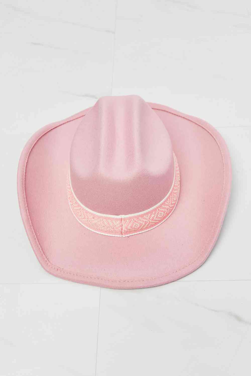 Sombrero de vaquero Fame Western Cutie en rosa