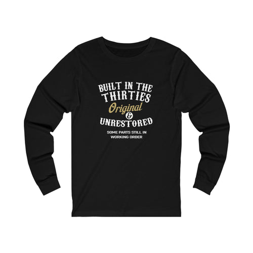 Resilient Relic: The Time-Honored Long Sleeve Tee Reflecting the Tenacity of the 1930s