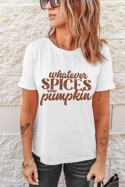 LO QUE ESPECIE TU CALABAZA Camiseta gráfica