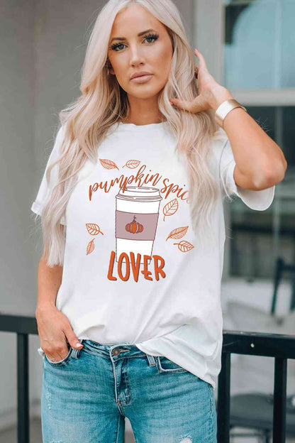 AMANTE DE LAS ESPECIAS DE CALABAZA Camiseta gráfica