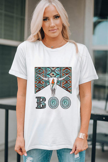 BOO ブルグラフィック半袖Tシャツ