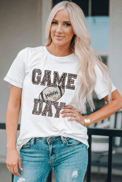 GAME DAY ボールグラフィック半袖Tシャツ