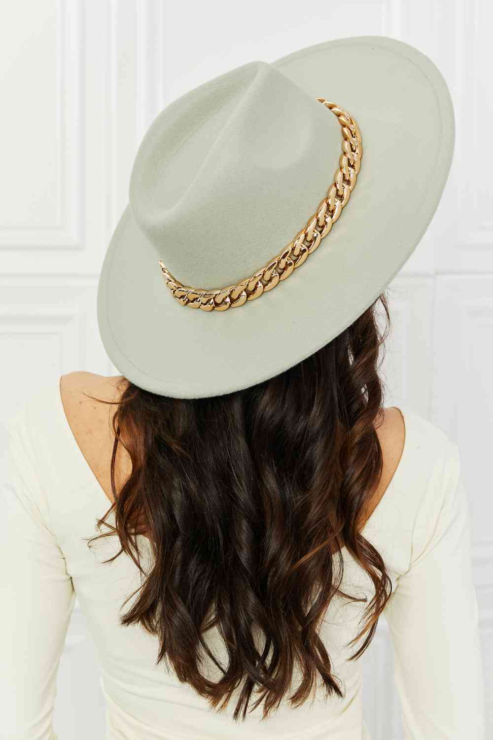 Sombrero Fedora Fame Keep Your Promise en color menta