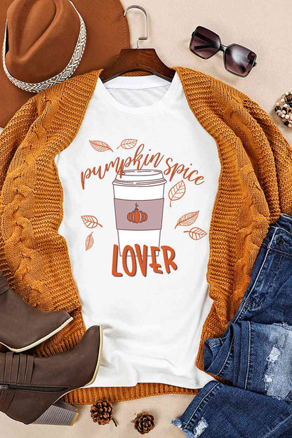 PUMPKIN SPICE LOVER グラフィック Tシャツ