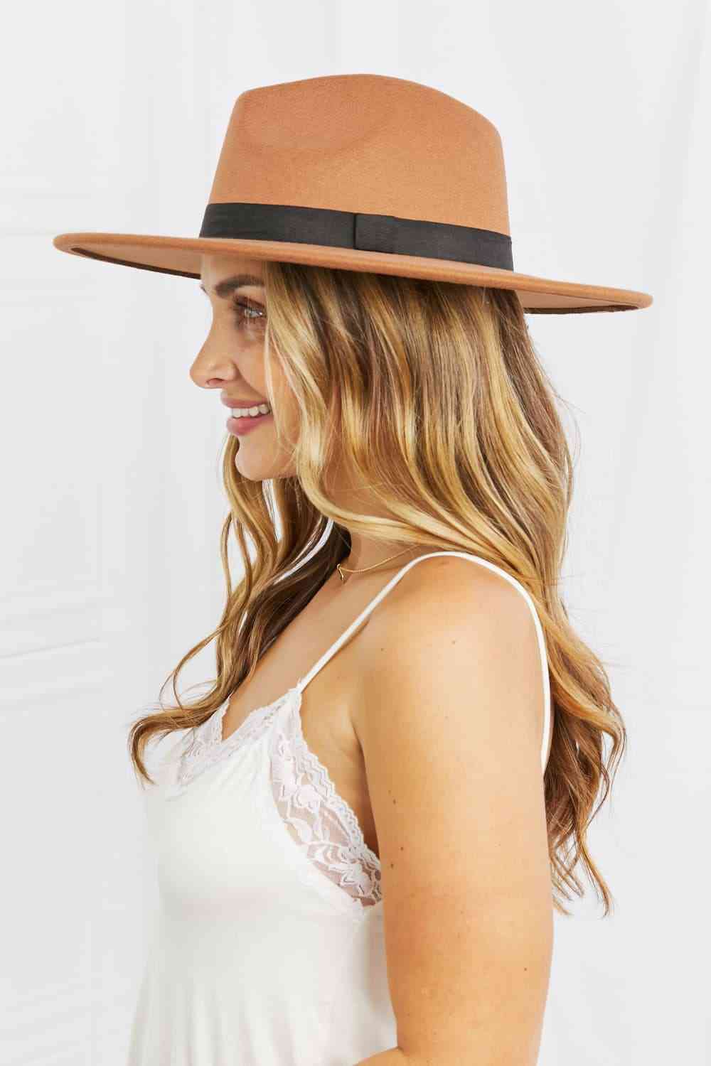 Fama Disfruta De Las Cosas Simples Sombrero Fedora